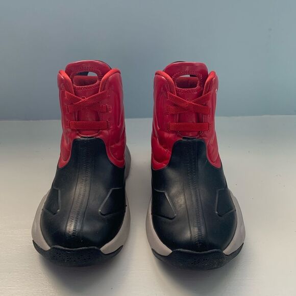 Red Jordan Rain boot Sneakers - Picture 3 of 9